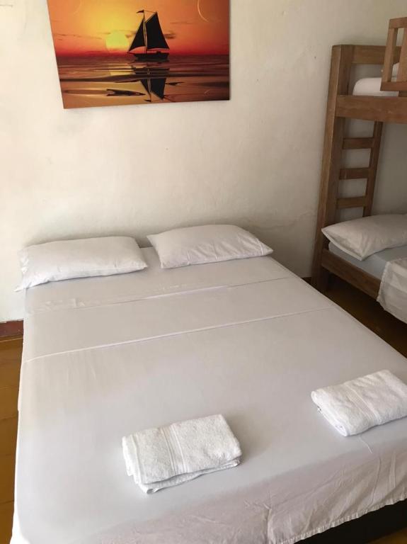 Postel nebo postele na pokoji v ubytování Ortimar