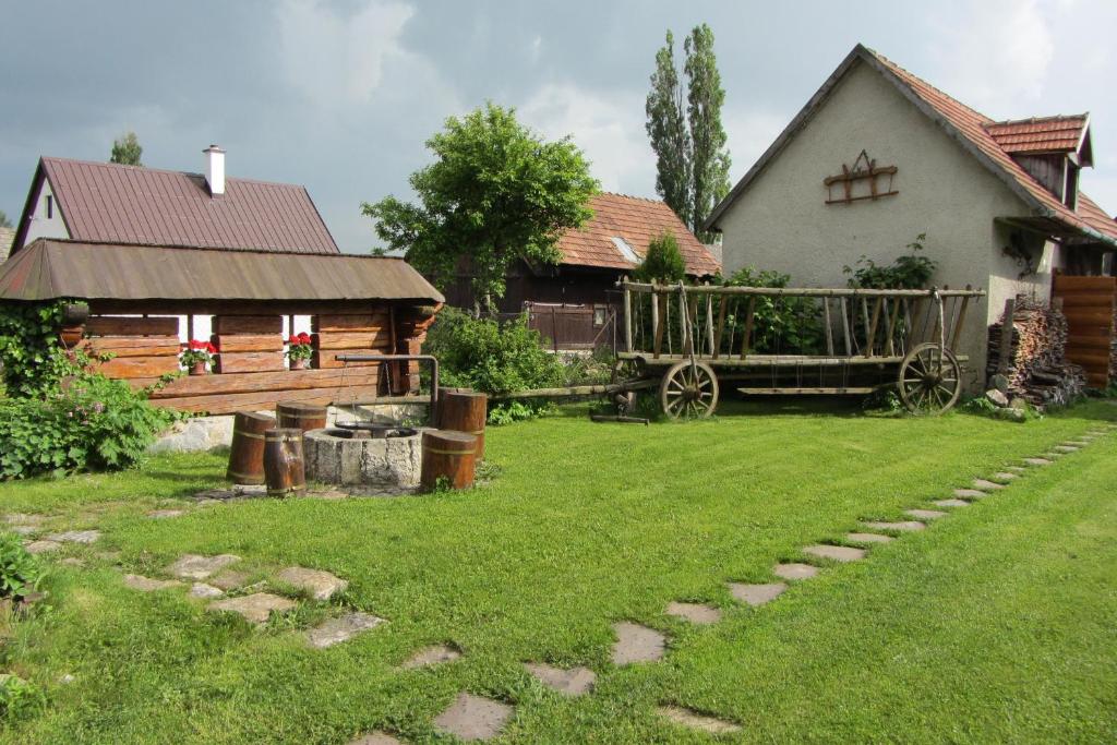 Zahrada ubytování Chalupa Štrba