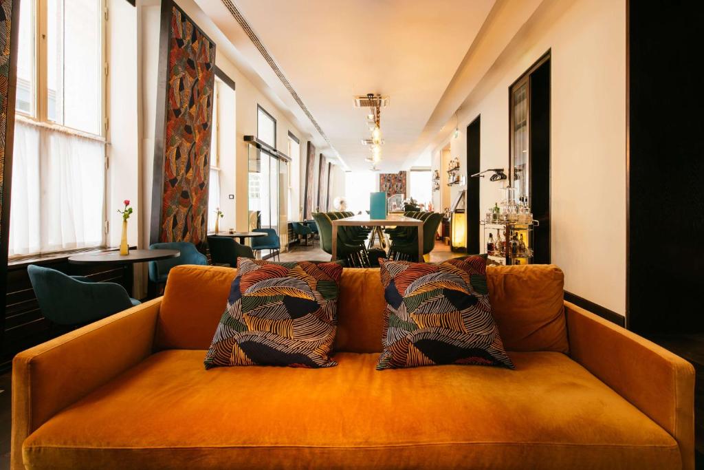 Posezení v ubytování Radisson Blu Style Hotel, Vienna