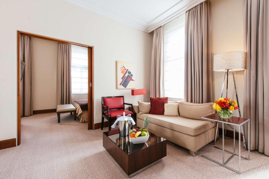 Posezení v ubytování Radisson Blu Style Hotel, Vienna
