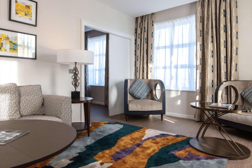 Posezení v ubytování Radisson Blu Hotel, Antwerp City Centre