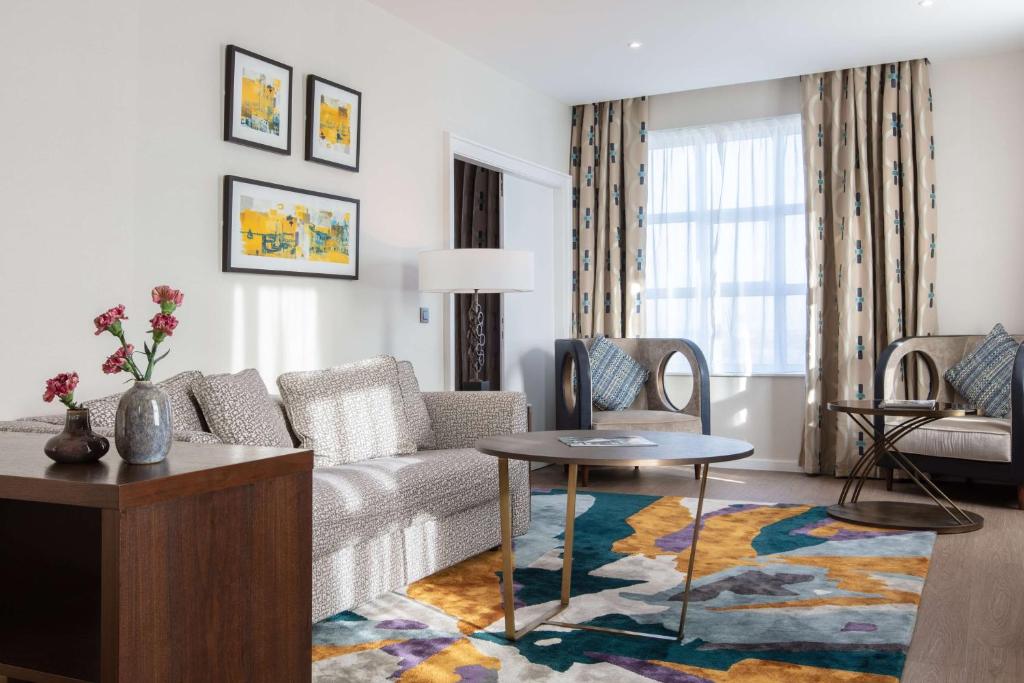 Posezení v ubytování Radisson Blu Hotel, Antwerp City Centre