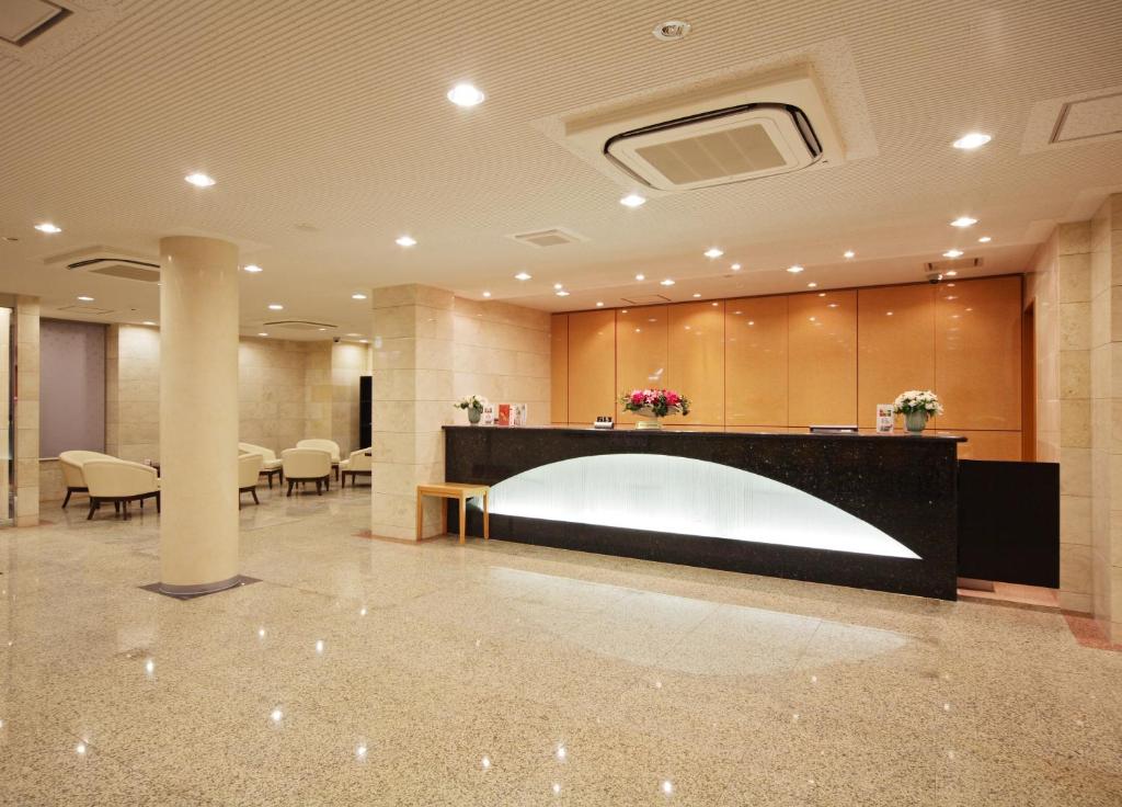 Vstupní hala nebo recepce v ubytování Smile Hotel Nara