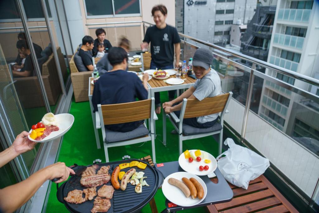 STAY & GO Shinsaibashi-Kita - One-Bedroom Apartment With BBQ Available