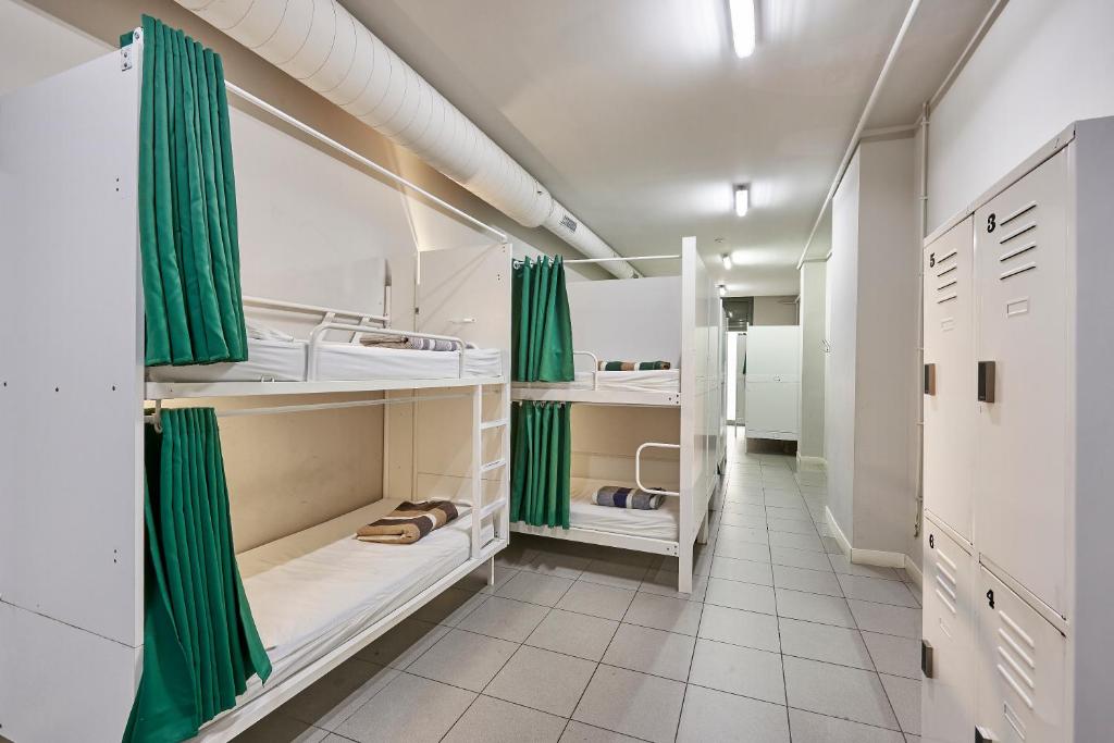Koupelna v ubytování Hola Hostal Eixample
