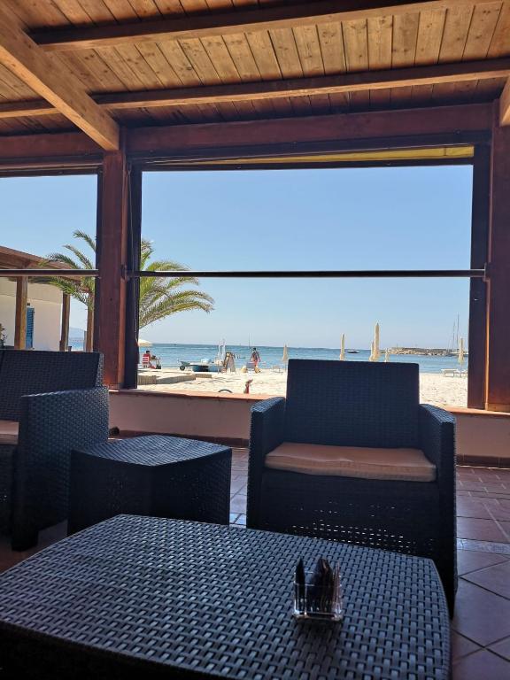 Een algemene foto of uitzicht op zee vanuit het hotel