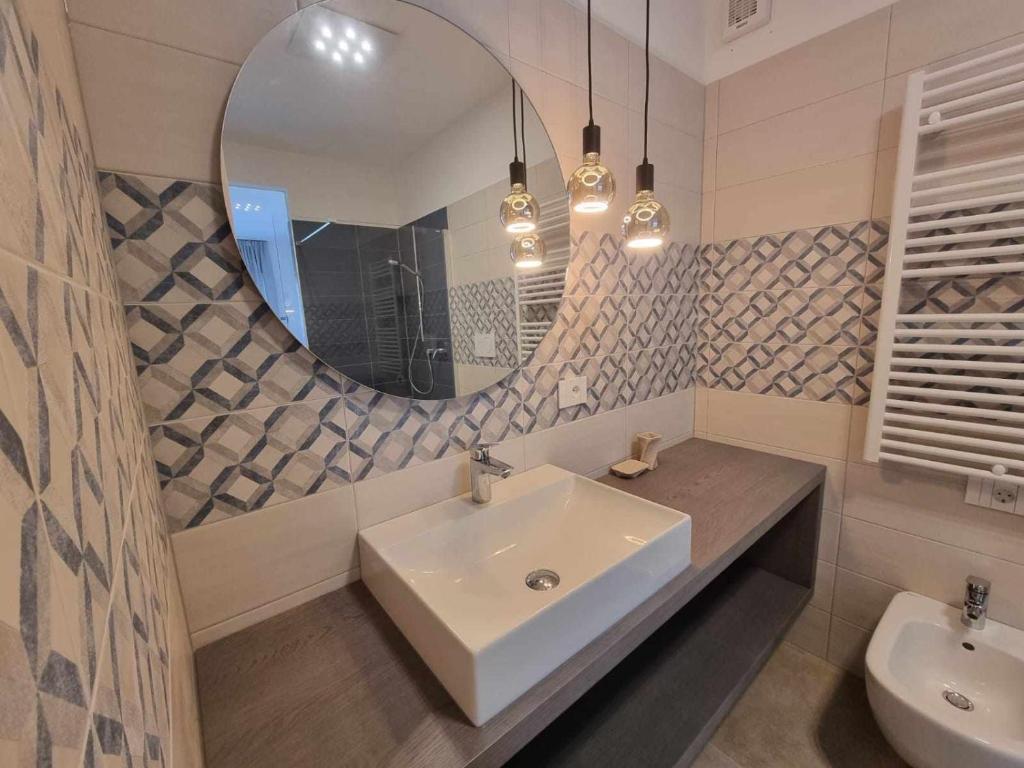 Koupelna v ubytování Pitla Cuna Eco Relais