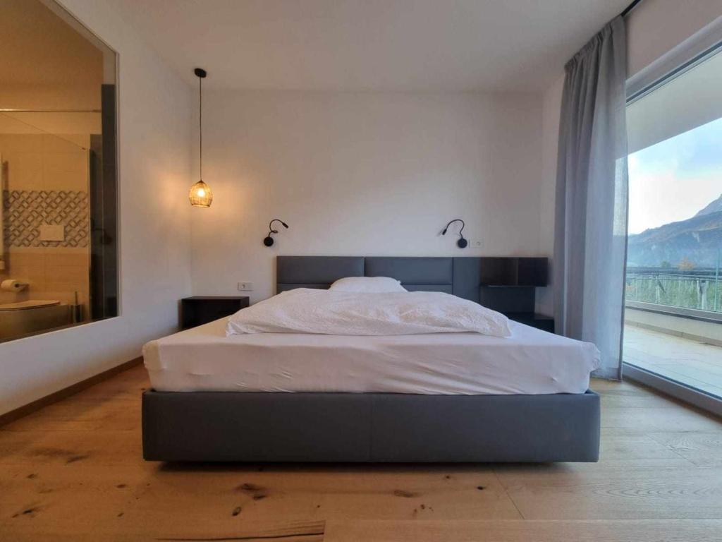 Postel nebo postele na pokoji v ubytování Pitla Cuna Eco Relais