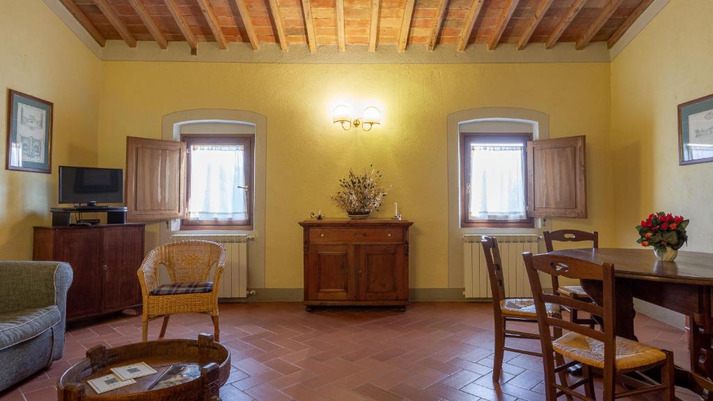 Posezení v ubytování Agriturismo I Bonsi