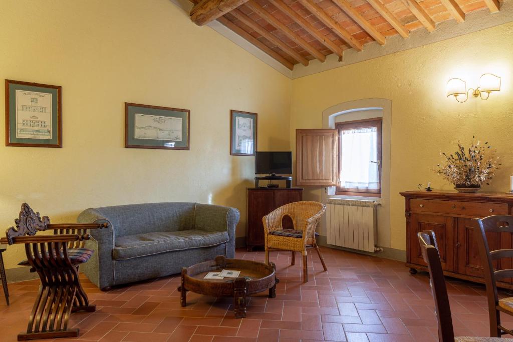 Posezení v ubytování Agriturismo I Bonsi