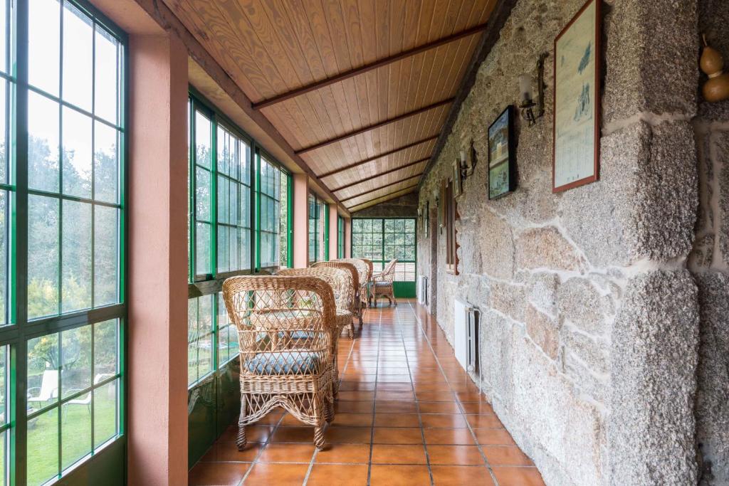 Posedenie v ubytovaní Casa Da Urcela
