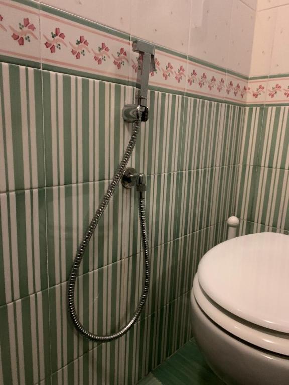 Koupelna v ubytování Casa le valli
