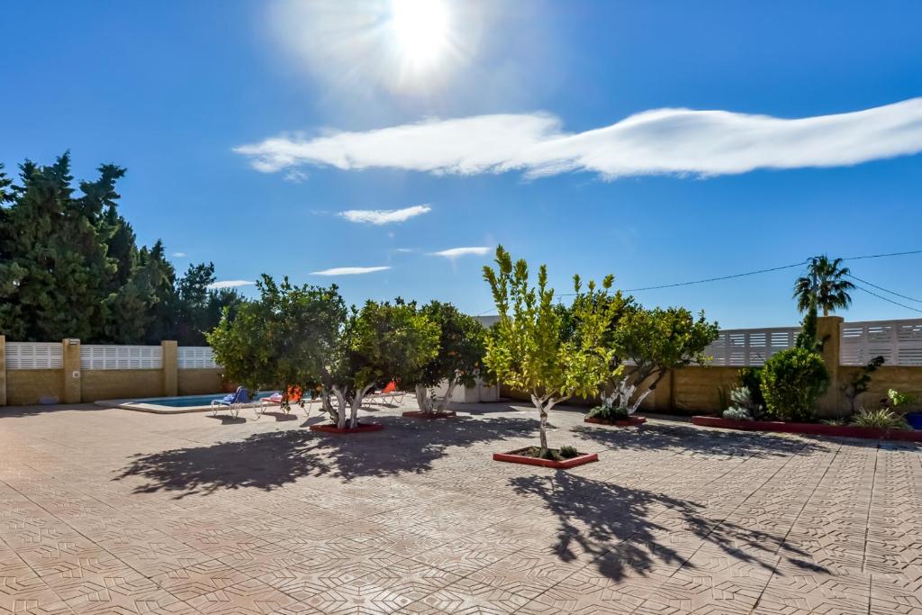 Zahrada ubytování Villas Guzman Ismael
