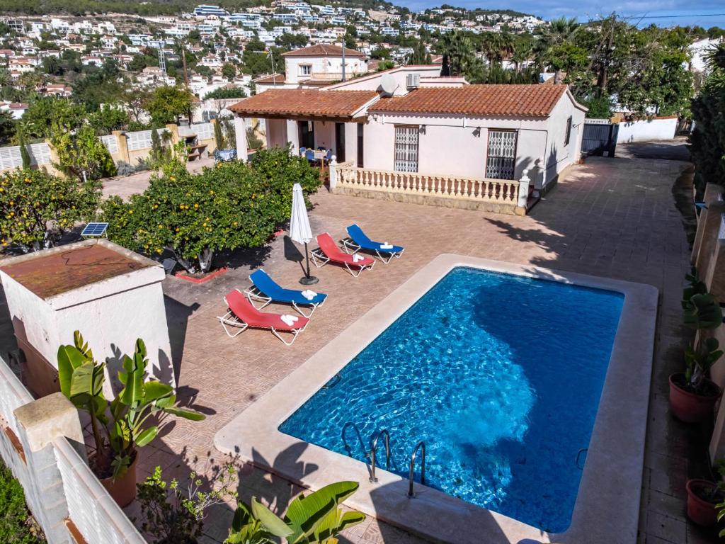 O vedere a piscinei de la sau din apropiere de Villas Guzman Ismael
