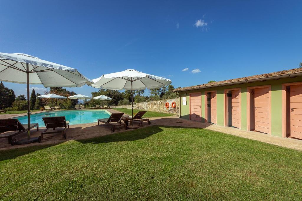 Bazén v ubytování Agriturismo I Bonsi nebo v jeho okolí