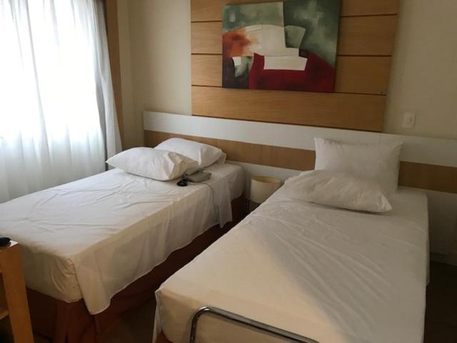 Flat Nobile Congonhas em frente ao aeroporto - H614 - Chambre Jumelle De Luxe
