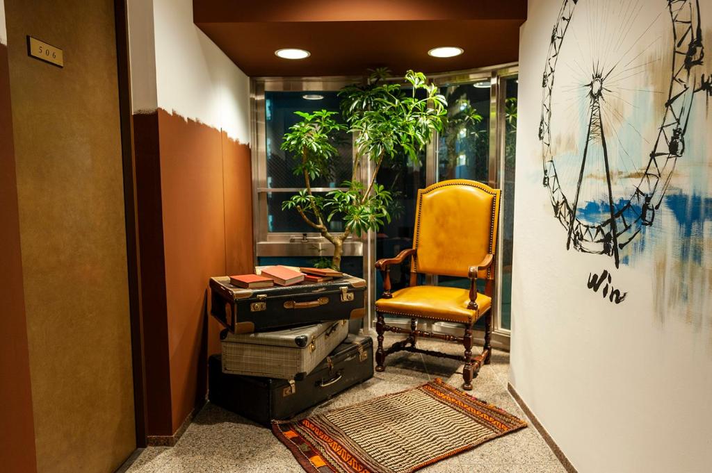 Posezení v ubytování Hotel Toms