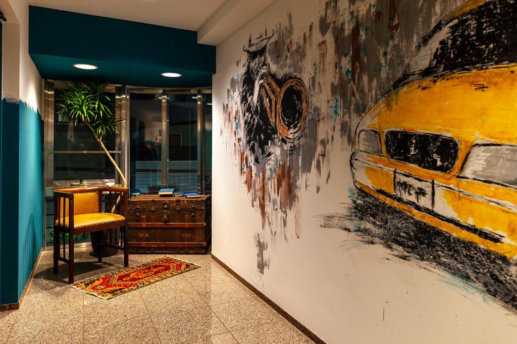 Posezení v ubytování Hotel Toms