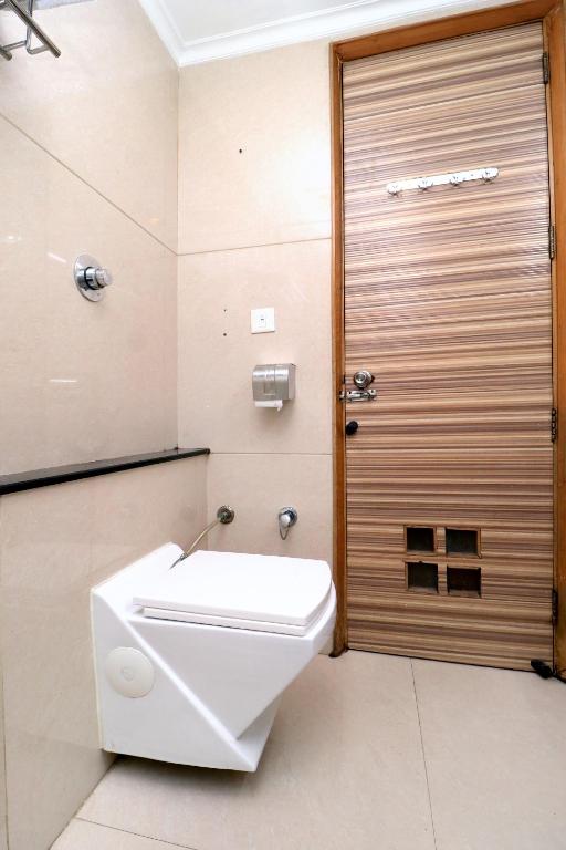 Koupelna v ubytování Hotel Rajshree & Spa
