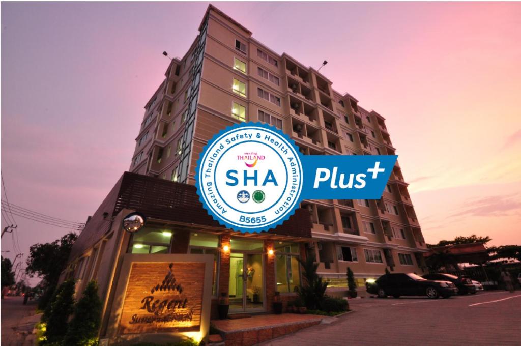 Certifikát, hodnocení, plakát nebo jiný dokument vystavený v ubytování Regent Suvarnabhumi Hotel
