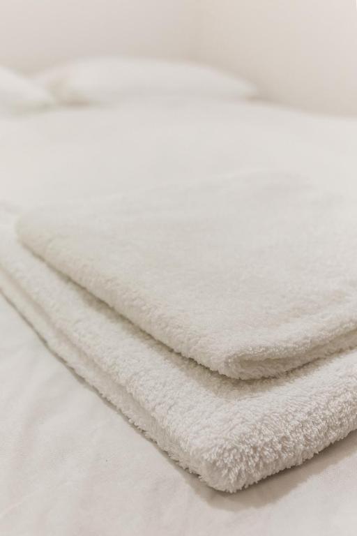 Postel nebo postele na pokoji v ubytování Apartma Jelendol
