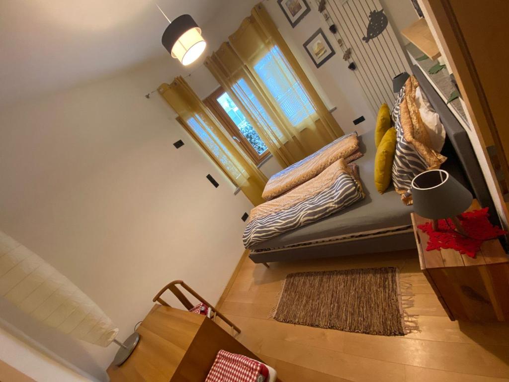 Postel nebo postele na pokoji v ubytování Villa Alessandra