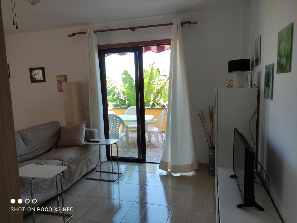 TV a/nebo společenská místnost v ubytování Palma Tellus