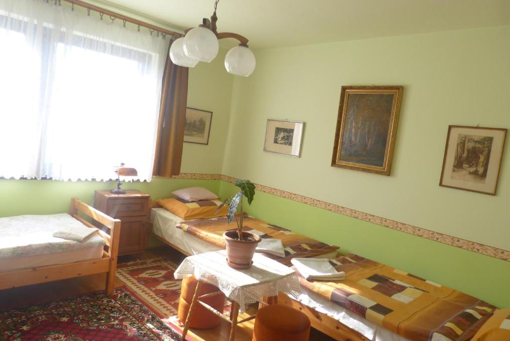 Posezení v ubytování Família Panzió