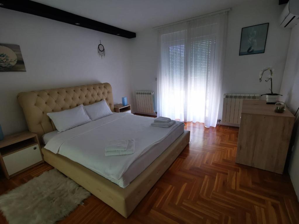 Postel nebo postele na pokoji v ubytování Villa Boho Cherga