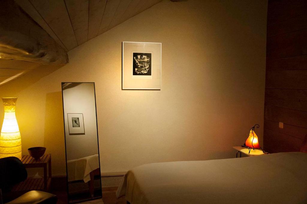 Postel nebo postele na pokoji v ubytování Pas de Deux