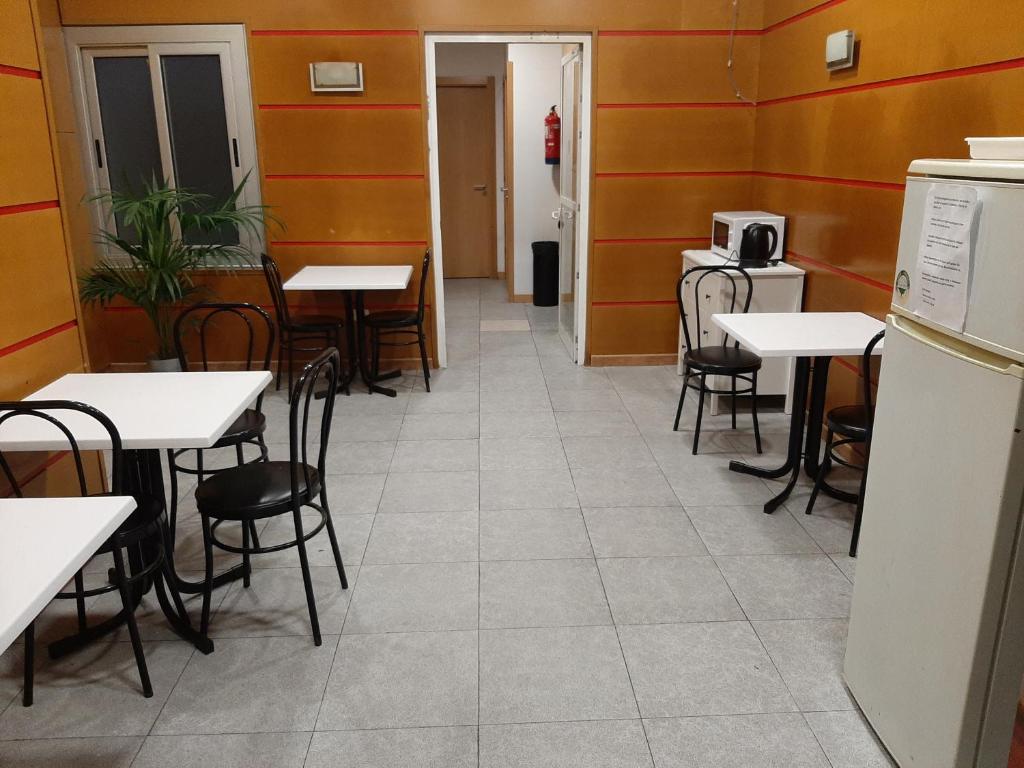 Kuchyňa alebo kuchynka v ubytovaní Pensión San Ramón