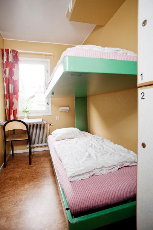 Postel nebo postele na pokoji v ubytování STF Zinkensdamm Hostel