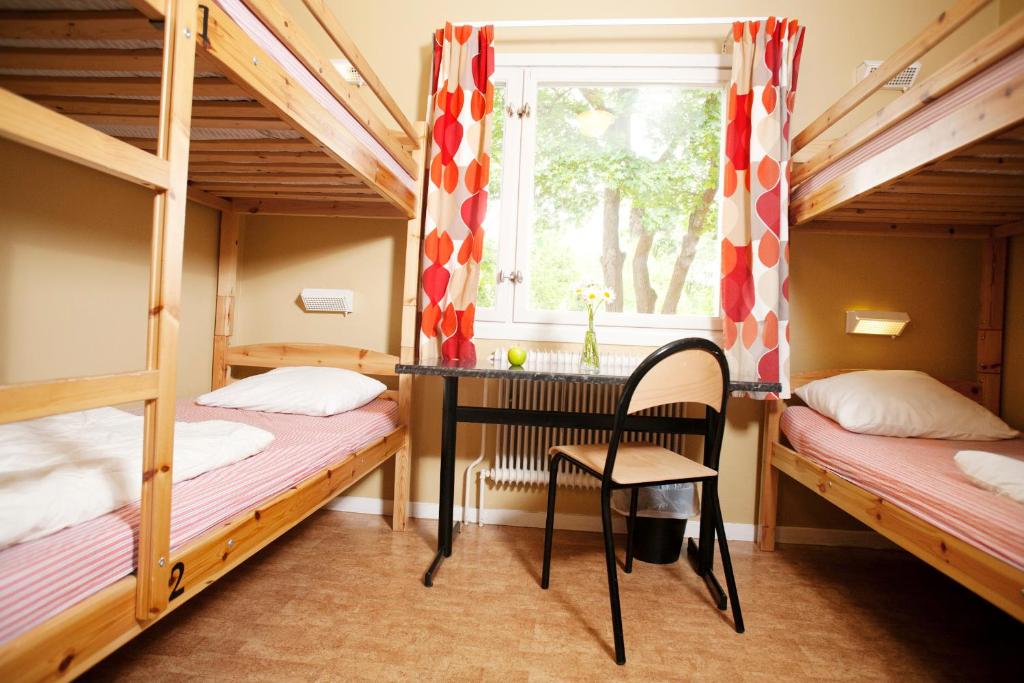 Postel nebo postele na pokoji v ubytování STF Zinkensdamm Hostel
