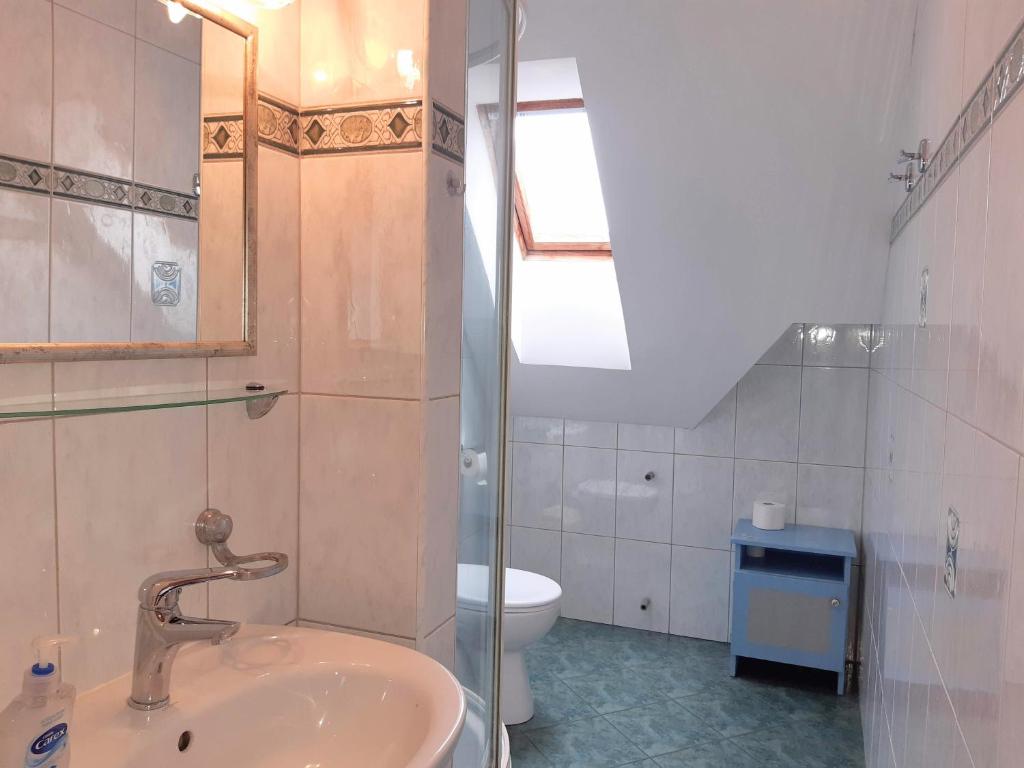 Kúpeľňa v ubytovaní Villa Paula Pluski
