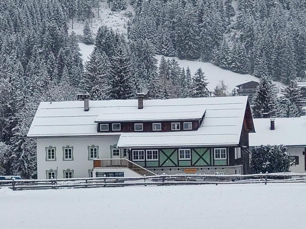 De Nussi's Chalet 1 v zimě