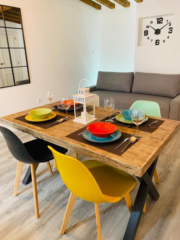 Posedenie v ubytovaní La Moneda Home Spa