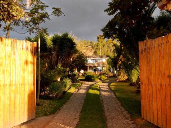 Zahrada ubytování Las Palmeras Inn