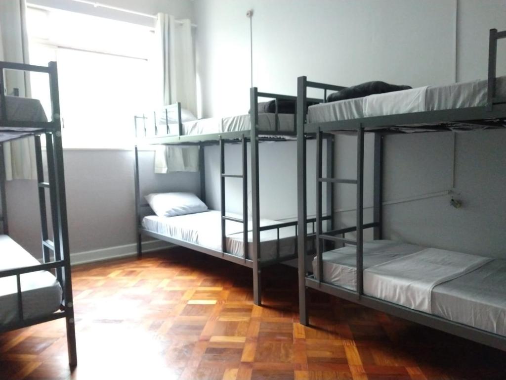Postel nebo postele na pokoji v ubytování AKKUI HOSTEL