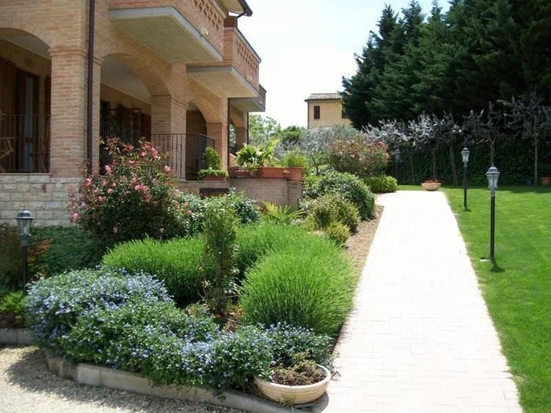 Zahrada ubytování La Collina Del Sagrantino