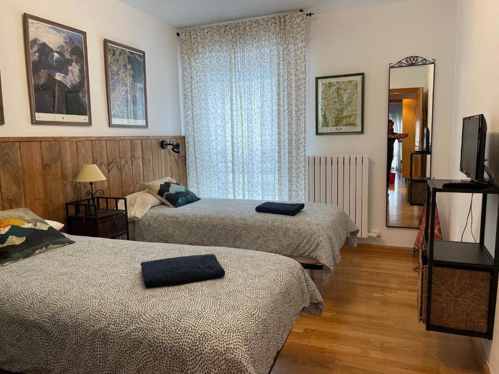 Postel nebo postele na pokoji v ubytování Apartamento Marbore
