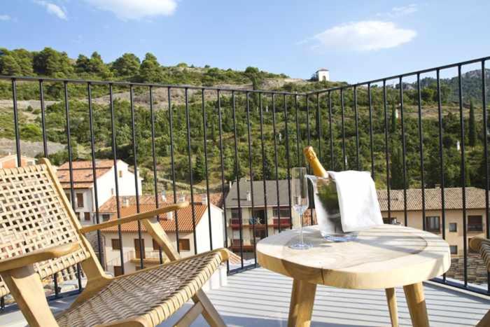 Balkón nebo terasa v ubytování Mochoruralhome ulldemo suite