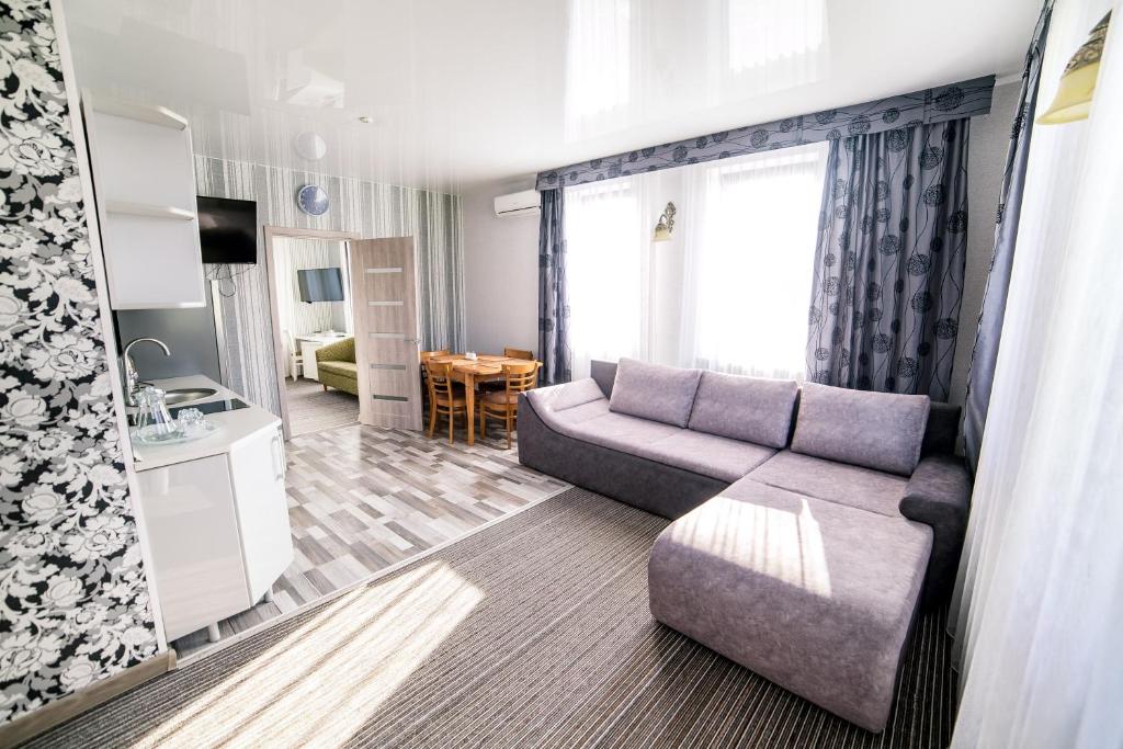 Posezení v ubytování Hotel Solomiya
