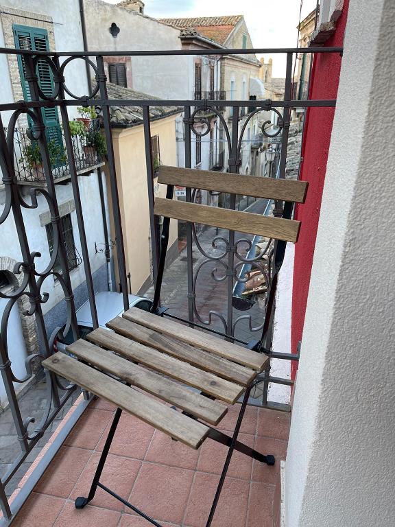 A balcony or terrace at B&B Sacca