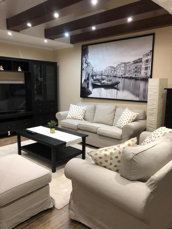 Część wypoczynkowa w obiekcie Galéria Apartmanház