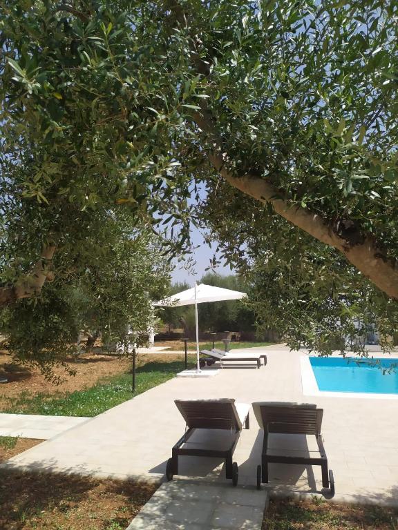 The swimming pool at or close to Dimora Pianelle