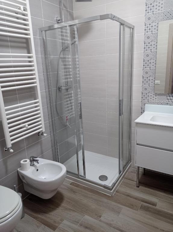 A bathroom at Dimora Pianelle