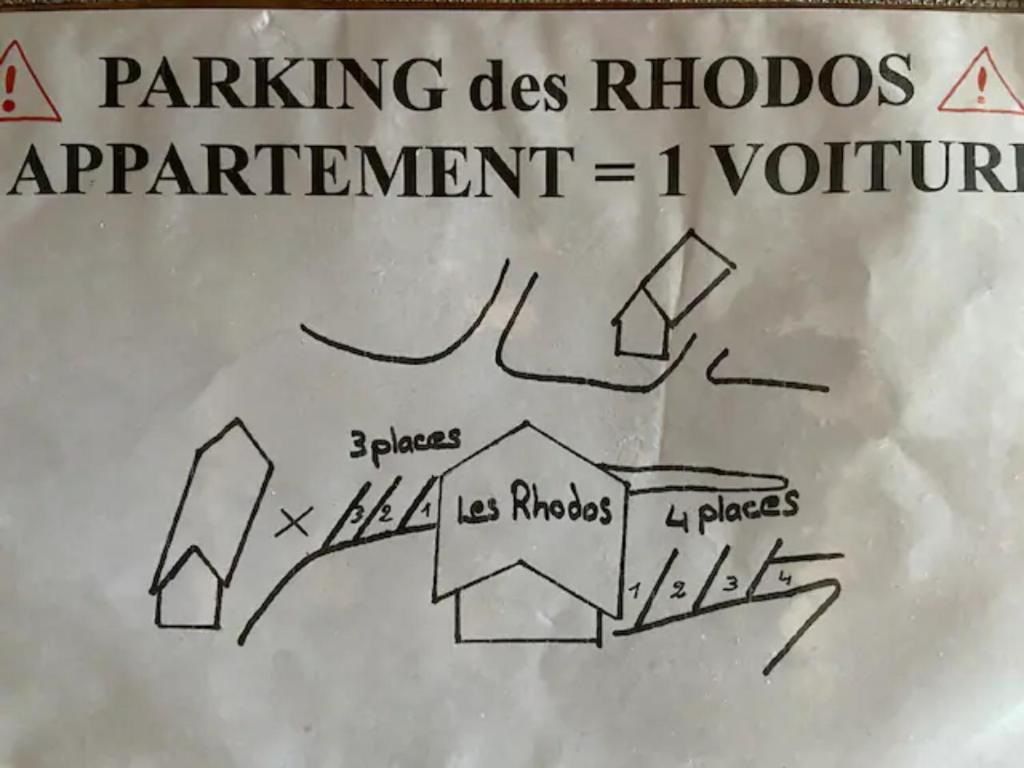 Certifikát, hodnocení, plakát nebo jiný dokument vystavený v ubytování Chalet Les Rhodos appartement le Yeti