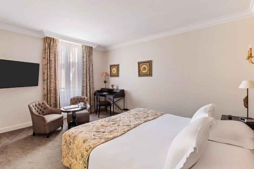 Postel nebo postele na pokoji v ubytování Best Western Plus Hotel Villa D'est