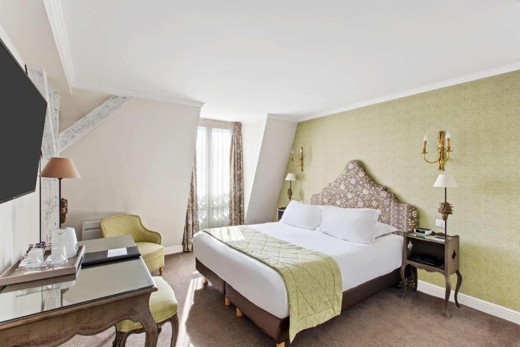 Postel nebo postele na pokoji v ubytování Best Western Plus Hotel Villa D'est