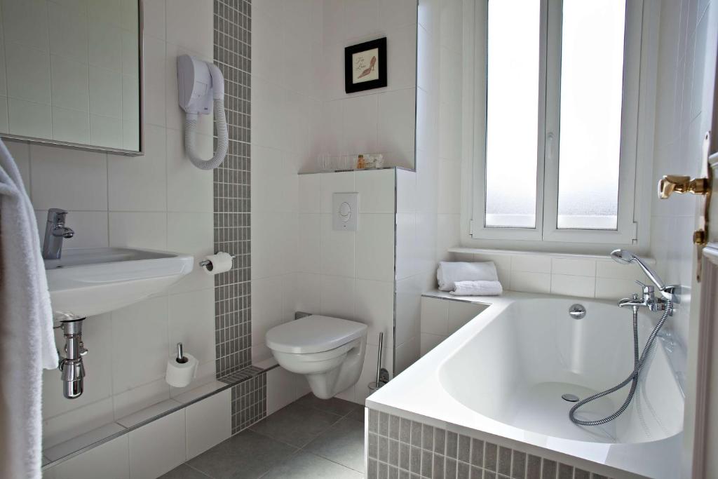 Koupelna v ubytování Best Western Plus Hotel Villa D'est
